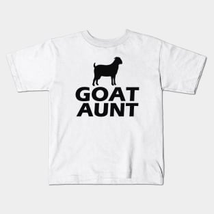 Goat Aunt Kids T-Shirt